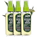 Murphy's Naturals Mosquito & Tick Bug Repellent Spray, Oil of Lemon Eucalyptus for Skin + Outdoor Gear, 2 Ounce Pump, 3-Pack