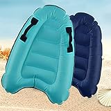 Inflatable Boards for Beach,Lightweight Surfboard Soft Body Boards for Beach Kids Slip and Slide Race Raft with Handles for Beach Toys