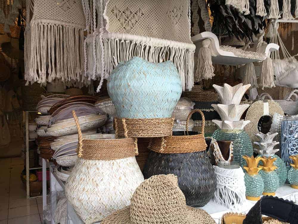 Baskets in Bali