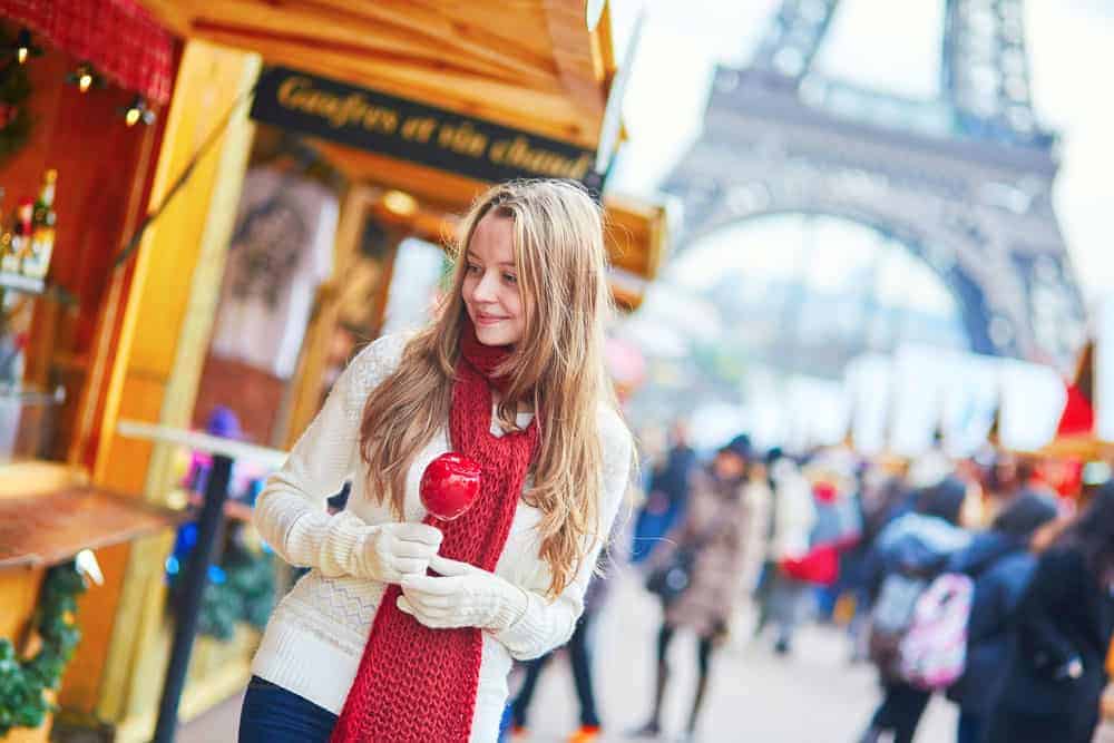 Christmas market Paris