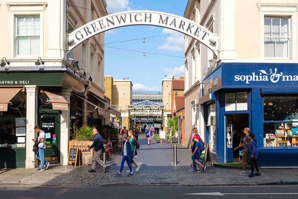 Greenwich Market entrance