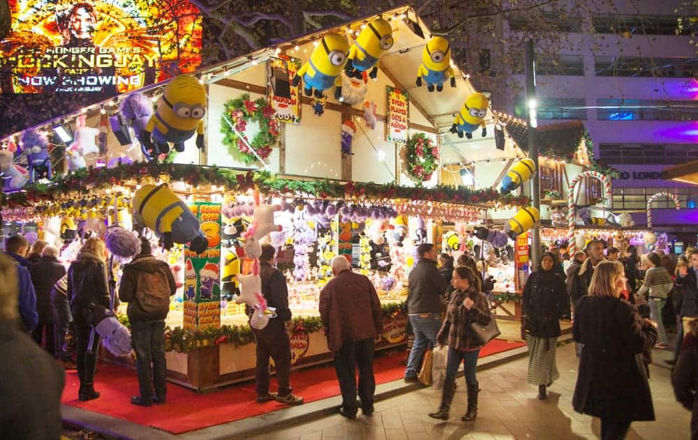 Christmas in Leicester Square London