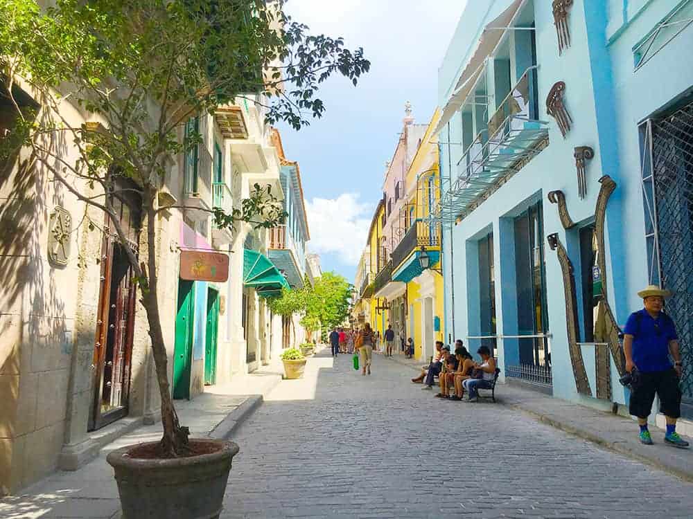 Havana Cuba side streets