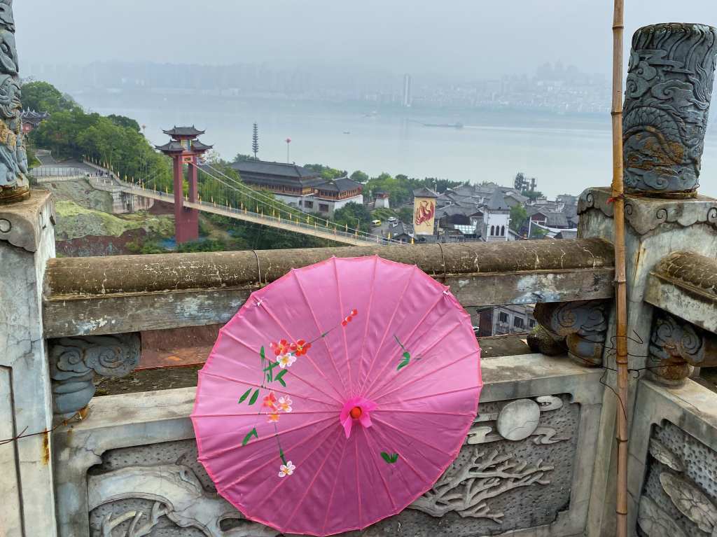 Temple along the Yangtze River