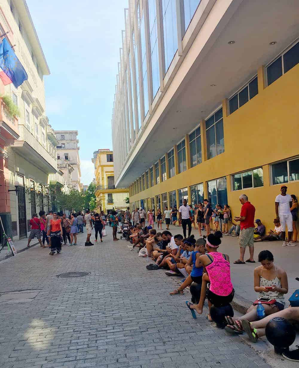 The Wifi hot spot in Havana!